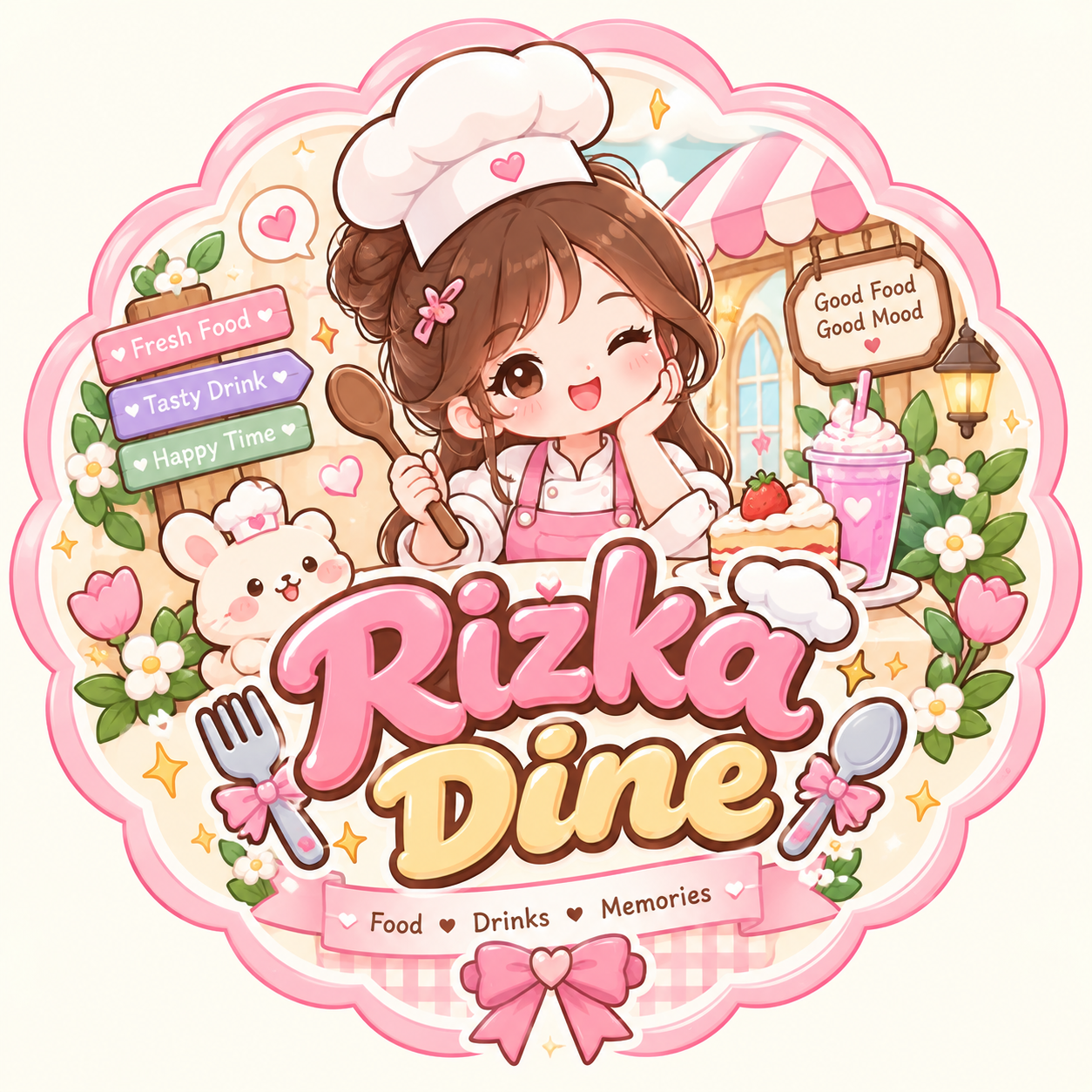 Logo Rizka Dine